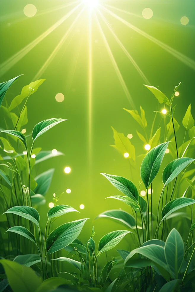 绿色画作艺术设计草地背景图图片