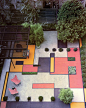 Jenni Li and Hans Gissinger: The Ultimate Family-Friendly Home Remodel | #paintedconcrete #patiodesign