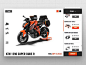 The follow up to yesterday´s shot is showing the KTM Configurator in action. If you want to get your hands on this and configure some KTM bikes just follow this link! Hope you like it.