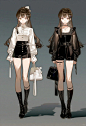 日常穿搭 黑白 ttod 服设_3_糯米贩售姬_来自小红书网页版
