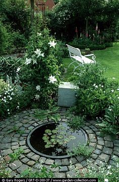 tiny garden pool