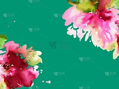 贺卡与水彩花手工制作