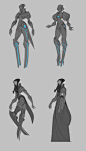 Camille, the Steel Shadow, Hing Chui ︰ Here are concepts I did for the League of...(B66E4)