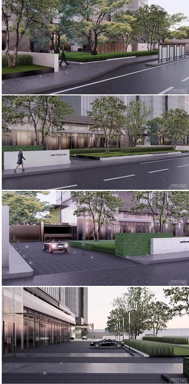 2024选现代示范区景观方案汇报文本案例售楼部景观设计文本参考-花瓣网