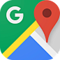 Google Maps #App# #icon# #图标# #Logo# #扁平# @GrayKam