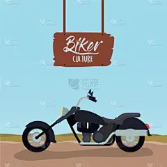 摩托车,经典,摩托车比赛,传统,矢量,络腮胡子,华丽的,复古