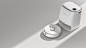 3D animation  design floor cleaner industrial design  product design  Render robot UI vacuum cleaner