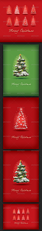 Merry Christmas Greeting Card Collection - GraphicRiver Item for Sale