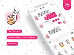 Moody Foody Sticker Pack by Rabbixel
View Complete Project - http://bit.ly/2n6WZPW