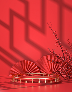 暗~夜采集到红色新年
