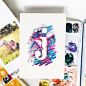 水彩 June Digan ​ ​​​​