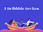 3 Dribbble Invites