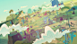 CARTOON BACKGROUNDS : Animation backgrounds for a Cartoon pitch