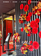 地产交房花艺|红红火火交付大吉南宁花店