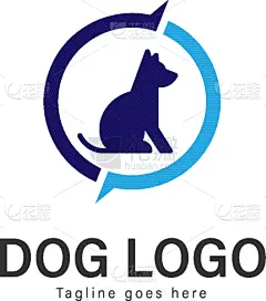 狗,模板,现代,品牌名称,分离着色,可爱的,商务,食品,设计,爱