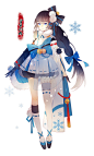 #百绘罗衣##雪女#