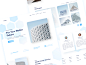 Minimalist architecture grafos website