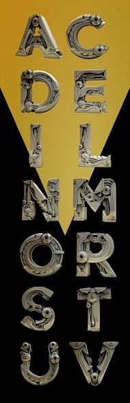 Mistérios金属机械字体