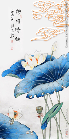 小青叶子采集到国风素材