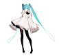 #VOCALOID 落書 - SanMuYYB的插画 - pixiv : 这段时间的摸鱼合集，前面都是设计练习后面五张是七日之都的角色
