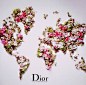 Dior, you do floral right. | Shapespace | Pinterest