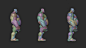 Tank Character Anatomy Blockout ( 4 Levels )