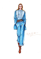 服装设计 服装手绘 手绘