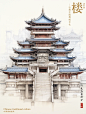中式古建筑～楼