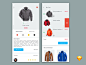 Shopping Cart Design sketch ui ios online android app design