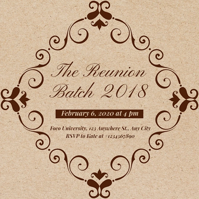 Retro Skin Texture Background Alumni Reunion Invitation Letter素材-花瓣网