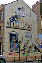 【比利时】寻找布鲁塞尔漫画墙感受丁丁魅力, 与我同行旅游攻略