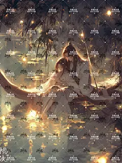 AI版权图古风男女744