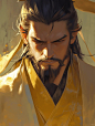 古风帅哥丨黄袍加身_3_疾风烈酒(AI绘画)_来自小红书网页版