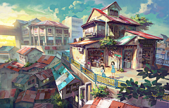 与秋天的邂逅采集到插画