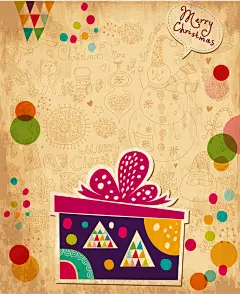 礼物卡通生日祝福海报背景矢量图平面广告 素材 设计图片 免费下载 页面网页 平面电商 创意素材