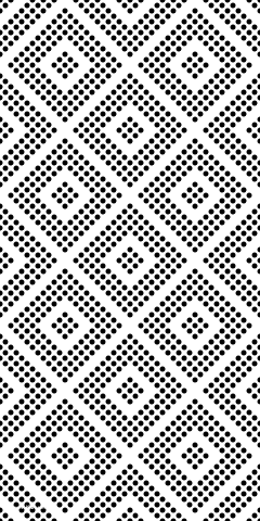 黑白的空格采集到几何线条点