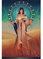 德墨忒尔（希腊语：Δήμητρα、英语：Demeter），是古希腊神话中的农业、谷物和丰收的女神，奥林匹斯十二主神之一。在罗马神话中与德墨忒尔相对应的神祇是谷神克瑞斯（拉丁语：Ceres）。
德墨忒尔教会人类耕种，给予大地生机。她具有无边的法力，可以使土地肥沃、植物茂盛、五谷丰登，也可以
令大地枯萎、万物凋零、寸草不生。可以让人拥有享之不尽的财富，同时也可以让人家徒四壁、一贫如洗。
德墨忒尔是克洛诺斯和瑞亚的女儿，赫斯提亚的妹妹，赫拉、哈迪斯、波塞冬和宙斯的姐姐，后与宙斯生下了
冥后珀耳塞福涅。
