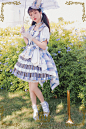 【2020/9/5短款正式】打歌服千千晚星lolita 四月毕业季格裙联名-淘宝网