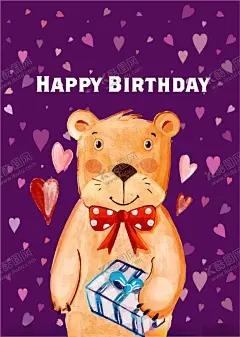 生日贺卡 【酷图网】生日贺卡,手绘贺卡,可爱贺卡,小清新贺卡,卡片,生日卡片,生日,生日派对,卡通贺卡,卡通插画