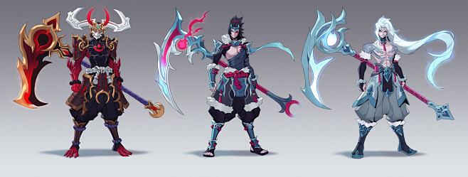 Snow Moon Kayn conce...