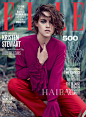 克里斯汀·斯图尔特 (Kristen Stewart) 登上《Elle》杂志英国版2015年9月刊封面