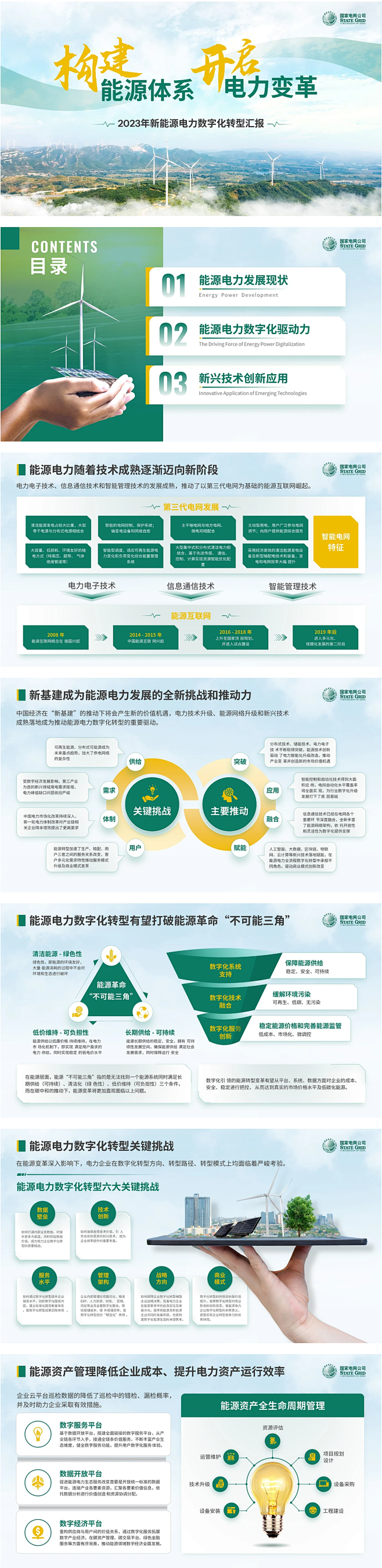 新能源电力数字化转型PPT_吉职场PPT...