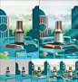 c4d jsboom p4d 写实 合成 杰视帮 海报 电商， 空间搭建，