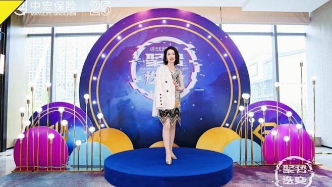 发光型合影区