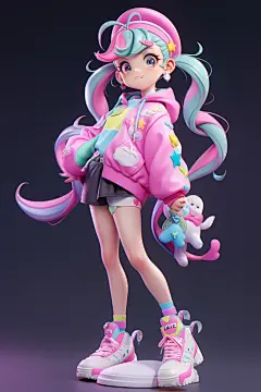 动漫人物手办人物模型