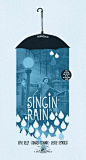 Love everything about this. Of course, it is Singing in the Rain - what's not to love? Graphic design inspiration, From Up North: 