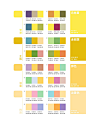 经典配色方案 - 设计经验技巧知识分享 - 黄蜂网woofeng.cn