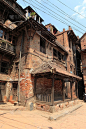 尼泊尔加德满都的Bhaktapur Tempelstadt