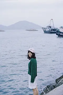 长洲日记 - 敏子同学 - CNU视觉联盟【堆在脑海里的画面早已残缺不全，可总有那么一个点，闪耀着你的笑容。——爱语心萌·刘国健】