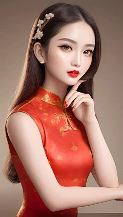 沁林宗华采集到旗袍佳人